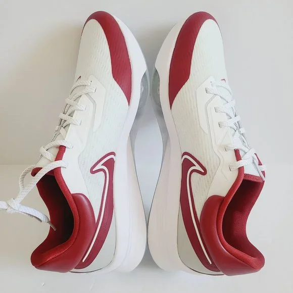 NEW Nike Air Zoom Infinity Tour NEXT% Golf Shoes DX6001-160 Size 14 White Red